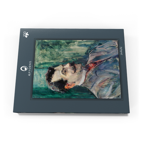 Portrait of André Rivoire (1901) by Henri de Toulouse–Lautrec 100 Puzzle Schachtel Ansicht3
