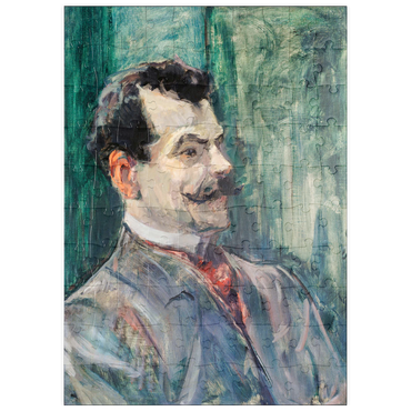 puzzleplate Portrait of André Rivoire (1901) by Henri de Toulouse–Lautrec 100 Puzzle