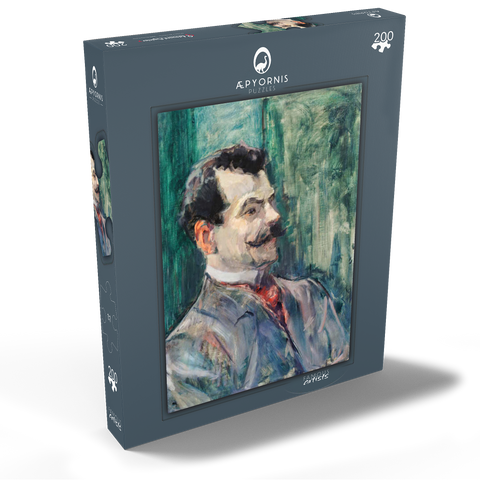 Portrait of André Rivoire (1901) by Henri de Toulouse–Lautrec 200 Puzzle Schachtel Ansicht2