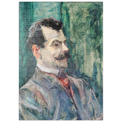 puzzleplate Portrait of André Rivoire (1901) by Henri de Toulouse–Lautrec 200 Puzzle