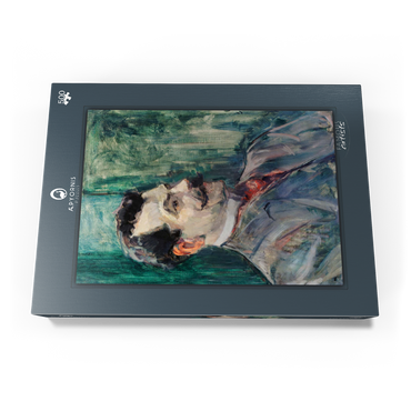 Portrait of André Rivoire (1901) by Henri de Toulouse–Lautrec 500 Puzzle Schachtel Ansicht3