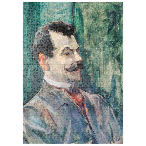 puzzleplate Portrait of André Rivoire (1901) by Henri de Toulouse–Lautrec 500 Puzzle