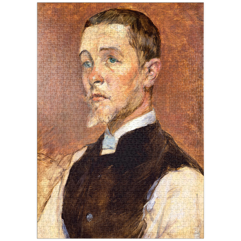 puzzleplate Albert (René) Grenier (1858–1925) (1887) by Henri de Toulouse–Lautrec 1000 Puzzle