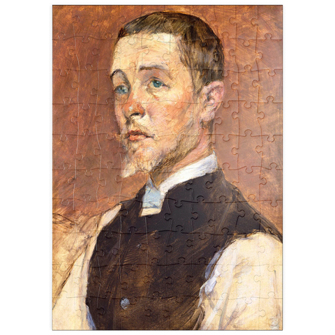 puzzleplate Albert (René) Grenier (1858–1925) (1887) by Henri de Toulouse–Lautrec 100 Puzzle
