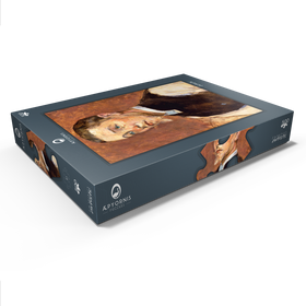 Darstellung des Puzzle Motivs Albert (René) Grenier (1858-1925) (1887) by Henri de Toulouse-Lautrec - Puzzleteile: 500