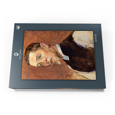 Albert (René) Grenier (1858–1925) (1887) by Henri de Toulouse–Lautrec 500 Puzzle Schachtel Ansicht3