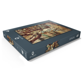 Darstellung des Puzzle Motivs The Artist's Dog Flèche (ca.1881) by Henri de Toulouse-Lautrec - Puzzleteile: 100