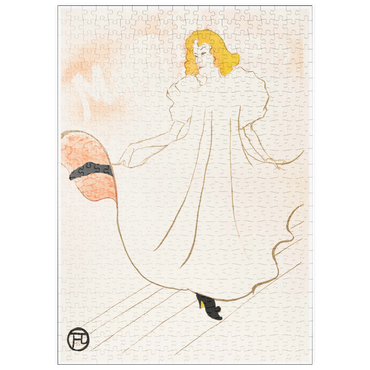 puzzleplate May Milton by Henri de Toulouse–Lautrec (1864-1901) 500 Puzzle