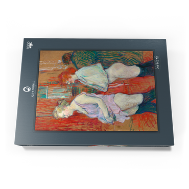 Rue des Moulins (1894) by Henri de Toulouse–Lautrec 1000 Puzzle Schachtel Ansicht3