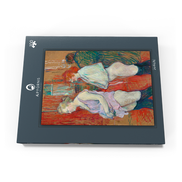 Rue des Moulins (1894) by Henri de Toulouse–Lautrec 100 Puzzle Schachtel Ansicht3
