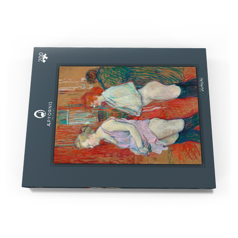 Rue des Moulins (1894) by Henri de Toulouse–Lautrec 200 Puzzle Schachtel Ansicht3