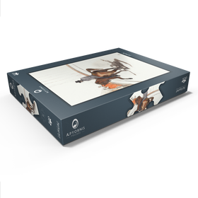 Darstellung des Puzzle Motivs At the Circus: The Spanish Walk (1899) by Henri de Toulouse-Lautrec - Puzzleteile: 500