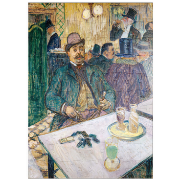 puzzleplate Monsieur Boileau at the Café (1893) by Henri de Toulouse–Lautrec 100 Puzzle