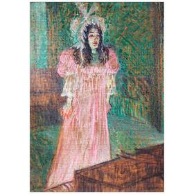 Darstellung des Puzzle-Motivs May Belfort (1895) by Henri de Toulouse-Lautrec – Puzzleteile: 1000