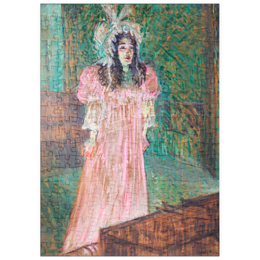 puzzleplate May Belfort (1895) by Henri de Toulouse–Lautrec 200 Puzzle