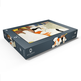 Darstellung des Puzzle Motivs L' Anglais au Moulin Rouge (1892) by Henri de Toulouse-Lautrec - Puzzleteile: 500