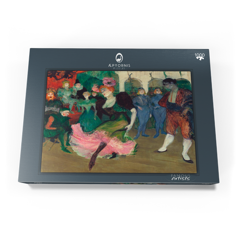 Marcelle Lender Dancing the Bolero in Chilpéric (1895-1896) by Henri de Toulouse–Lautrec 1000 Puzzle Schachtel Ansicht3