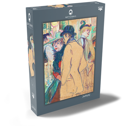 Alfred la Guigne (1894) by Henri de Toulouse–Lautrec 1000 Puzzle Schachtel Ansicht2
