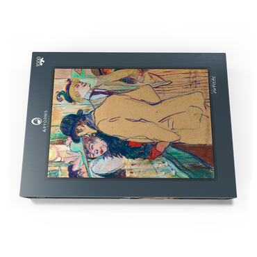 Alfred la Guigne (1894) by Henri de Toulouse–Lautrec 1000 Puzzle Schachtel Ansicht3