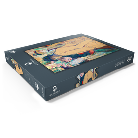 Darstellung des Puzzle Motivs Alfred la Guigne (1894) by Henri de Toulouse-Lautrec - Puzzleteile: 100