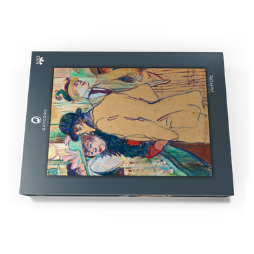 Alfred la Guigne (1894) by Henri de Toulouse–Lautrec 500 Puzzle Schachtel Ansicht3