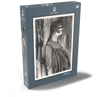Le Café-concert: Mme. Abdala (1893) by Henri de Toulouse–Lautrec 500 Puzzle Schachtel Ansicht2