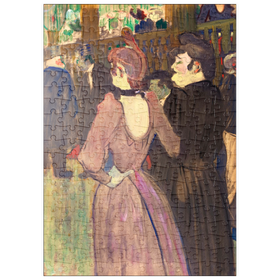 Darstellung des Puzzle Motivs La Goulue and Her Sister (1892) drawing by Henri de Toulouse-Lautrec - Puzzleteile: 200