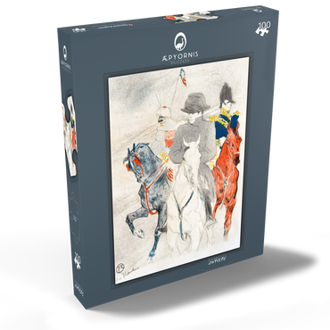 Napoleon (1895) by Henri de Toulouse–Lautrec 100 Puzzle Schachtel Ansicht2