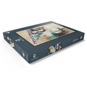 Darstellung des Puzzle Motivs Fashionable People at Les Ambassadeurs(1893) painting by Henri de Toulouse-Lautrec - Puzzleteile: 200