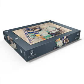 Darstellung des Puzzle Motivs Fashionable People at Les Ambassadeurs(1893) painting by Henri de Toulouse-Lautrec - Puzzleteile: 500