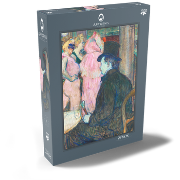 Maxime Dethomas (1896) by Henri de Toulouse–Lautrec 500 Puzzle Schachtel Ansicht2
