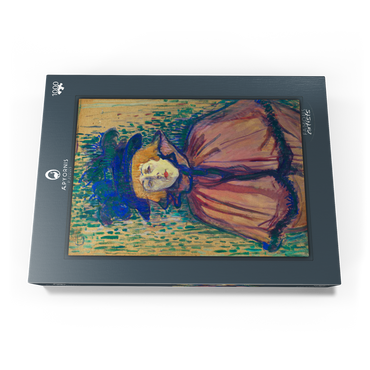 Jane Avril (ca.1891–1892) by Henri de Toulouse–Lautrec 1000 Puzzle Schachtel Ansicht3