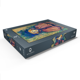 Darstellung des Puzzle Motivs Jane Avril (ca.1891-1892) by Henri de Toulouse-Lautrec - Puzzleteile: 500