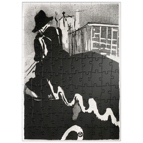 puzzleplate Ultime Ballade (1893) by Henri de Toulouse–Lautrec 100 Puzzle