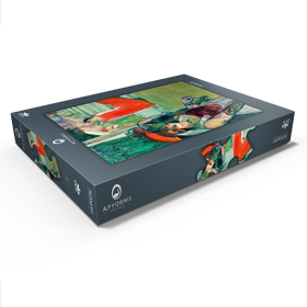 Darstellung des Puzzle Motivs The Opera Messalina at Bordeaux (ca. 1900-1901) by Henri de Toulouse-Lautrec - Puzzleteile: 500