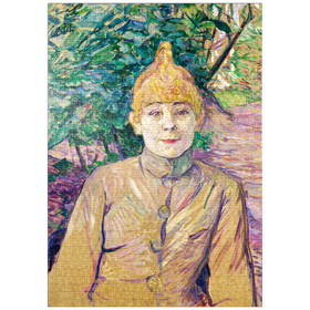 Darstellung des Puzzle-Motivs The Streetwalker (ca.1890-1891) painting by Henri de Toulouse-Lautrec – Puzzleteile: 1000