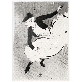 Darstellung des Puzzle-Motivs Edmée Lescot (1893) by Henri de Toulouse-Lautrec – Puzzleteile: 1000