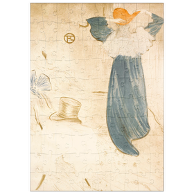 Darstellung des Puzzle Motivs Henri de Toulouse-Lautrec, Frontispiece (1896) - Puzzleteile: 100