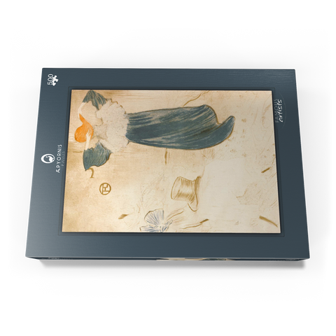 Henri de Toulouse–Lautrec, Frontispiece (1896) 500 Puzzle Schachtel Ansicht3