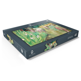 Darstellung des Puzzle Motivs Henri de Toulouse-Lautrec, Ballet Scene (1886) - Puzzleteile: 100