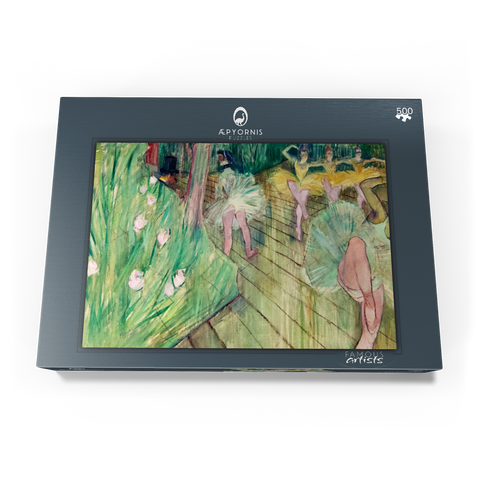 Henri de Toulouse–Lautrec, Ballet Scene (1886) 500 Puzzle Schachtel Ansicht3
