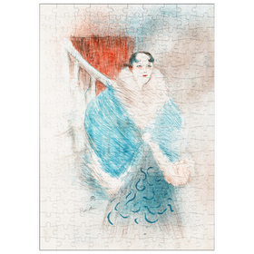 Darstellung des Puzzle Motivs Elsa, Dite la Viennoise (1897) by Henri de Toulouse-Lautrec - Puzzleteile: 200