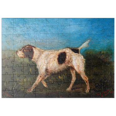 puzzleplate Henri de Toulouse–Lautrec, La Gousse (1880) dog painting 100 Puzzle