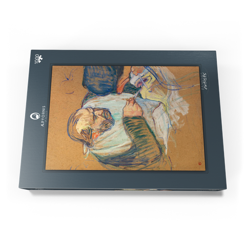 Henri de Toulouse–Lautrec, Dr. Pean Operating (1891–1892) 1000 Puzzle Schachtel Ansicht3
