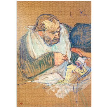 puzzleplate Henri de Toulouse–Lautrec, Dr. Pean Operating (1891–1892) 1000 Puzzle