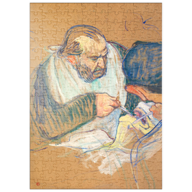 Darstellung des Puzzle Motivs Henri de Toulouse-Lautrec, Dr. Pean Operating (1891-1892) - Puzzleteile: 200