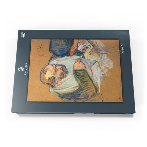 Henri de Toulouse–Lautrec, Dr. Pean Operating (1891–1892) 500 Puzzle Schachtel Ansicht3