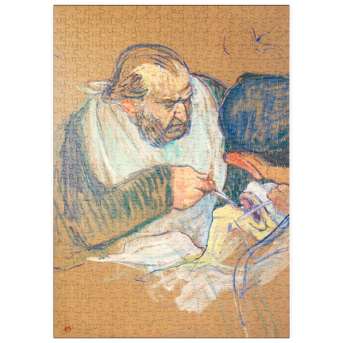 puzzleplate Henri de Toulouse–Lautrec, Dr. Pean Operating (1891–1892) 500 Puzzle