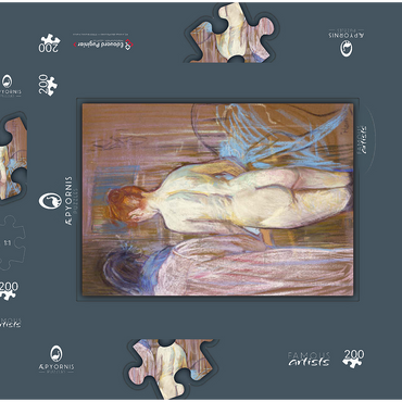 Henri de Toulouse–Lautrec, Prostitutes (1893–1895) 200 Puzzle Schachtel 3D Modell