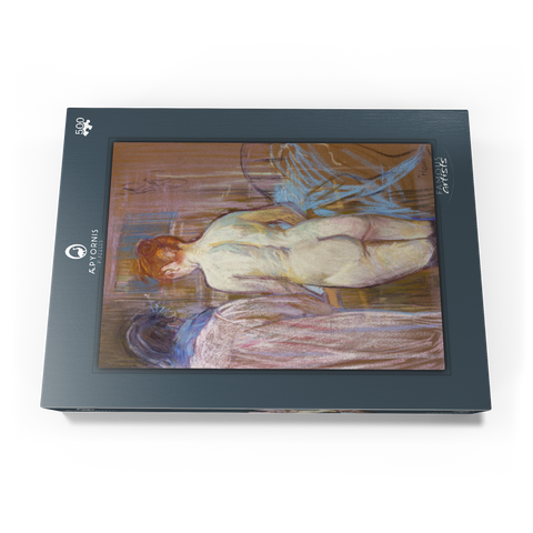 Henri de Toulouse–Lautrec, Prostitutes (1893–1895) 500 Puzzle Schachtel Ansicht3